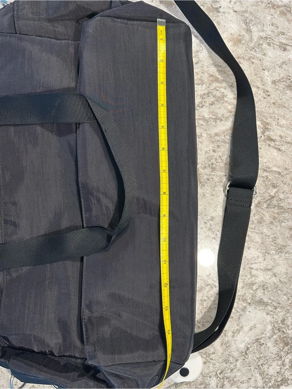 Baggallini Black Double-Zip Front Crossbody